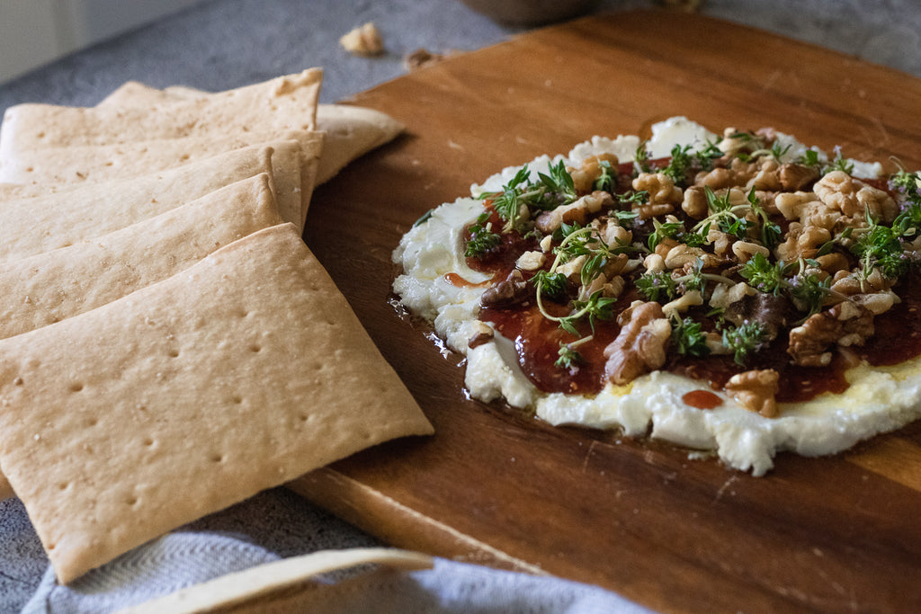 Raspberry Jalapeno Goats Cheese Butterboard Recipe: A Delicious Appetiser for your Next Party