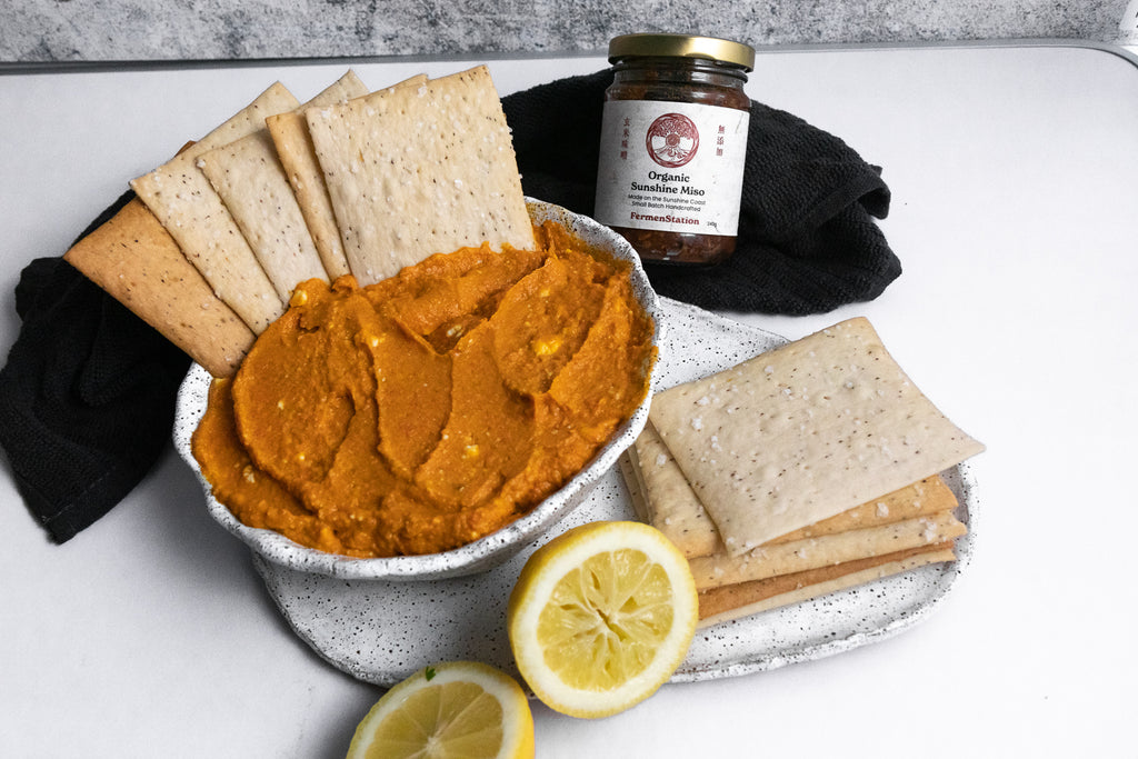 Probiotic Carrot & Miso Dip Recipe