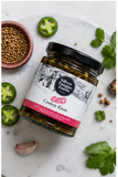 Cowboy Kisses Candied Jalapeño Pickles